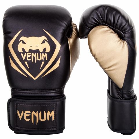 Venum Contender 拳击手套 - 黑/金