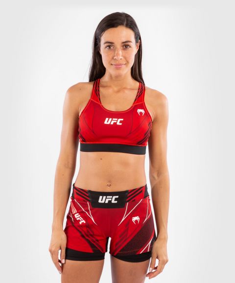 UFC｜ VENUM AUTHENTIC格斗之夜女士运动文胸 - 红色