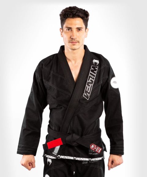 Venum Elite 3.0BJJ巴西柔术道服轻盈款 - 黑色