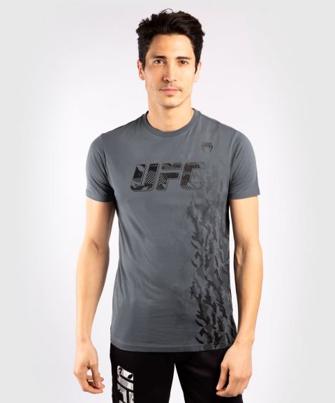 UFC｜ VENUM AUTHENTIC格斗周男士运动短袖 - 灰色