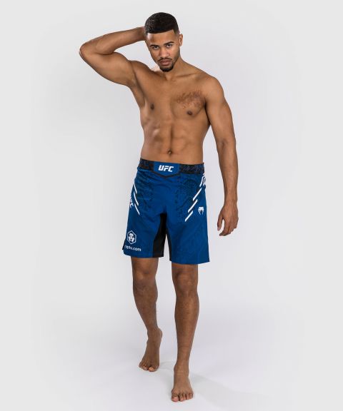 UFC Adrenaline | VENUM Authentic 格斗之夜 男士格斗短裤-长款 - 蓝色