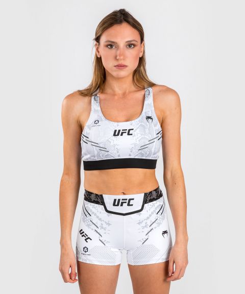 UFC Adrenaline | VENUM Authentic 格斗之夜 女士运动内衣 - 白色