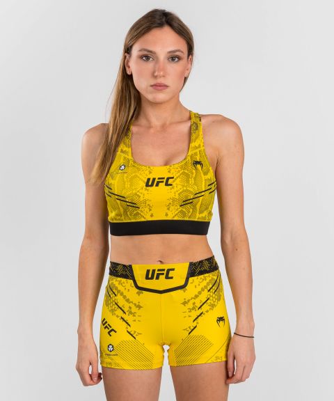 UFC Adrenaline | VENUM Authentic 格斗之夜 女士运动内衣 - 黄色