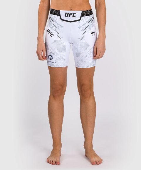 UFC Adrenaline | VENUM Authentic 格斗之夜 女士紧身短裤-长款 - 白色