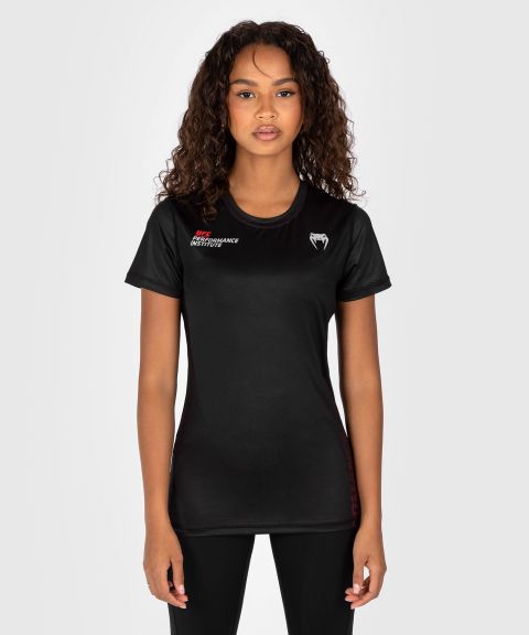 UFC VENUM Performance Institute 2.0 女士速干T恤 - 黑/红色