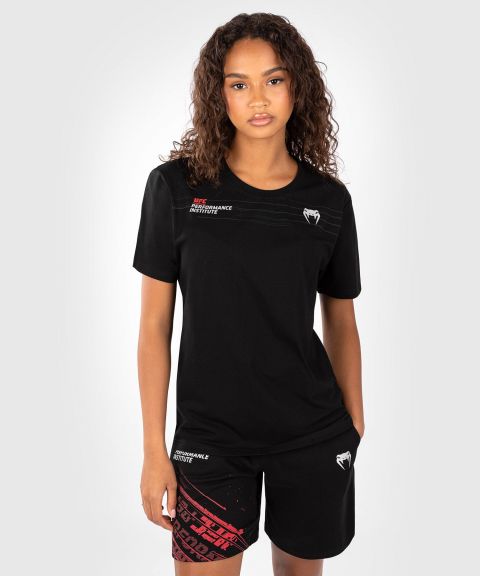 UFC VENUM Performance Institute 2.0 女士T恤 - 黑/红色