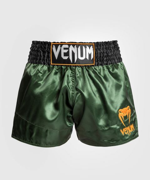 VENUM Classic 泰拳短裤 - 绿/黑/金色