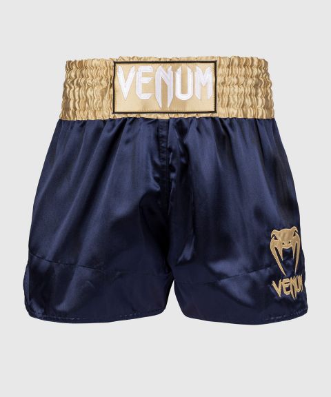 VENUM Classic 泰拳短裤- 蓝军蓝/金色