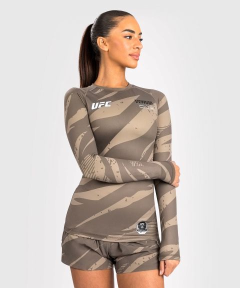 VENUM | UFC Adrenaline 格斗周3.5 女士长袖紧身衣 - 都市迷彩色