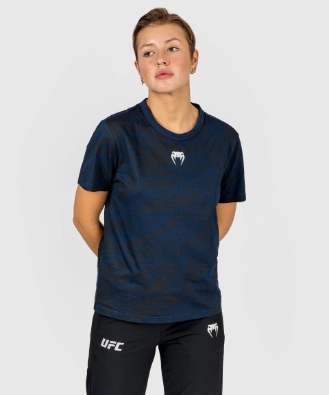 UFC Fusion | VENUM 格斗周 女士棉质T恤 - 海洋蓝色