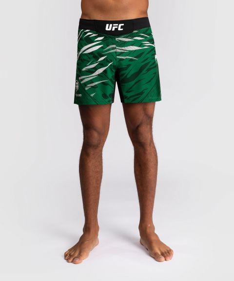 UFC Fusion | VENUM Authentic 格斗之夜 男士格斗短裤-短款 - 绿色