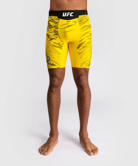 UFC Fusion | VENUM Authentic 格斗之夜 男士紧身短裤 - 黄色