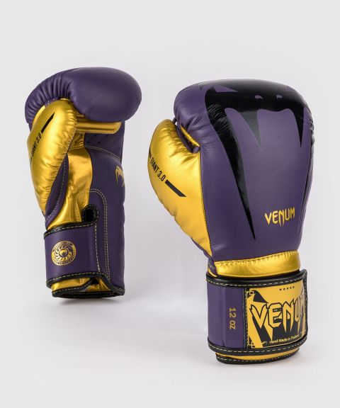 VENUM Giant 3.0 拳击手套 - 深紫/金色