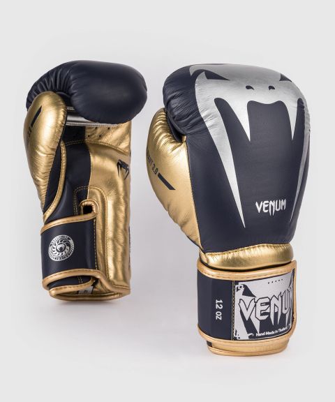 VENUM Giant 3.0 拳击手套 - 海军蓝/金色