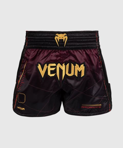 VENUM Tactical XT 泰拳短裤 - 黑/酒红/金色
