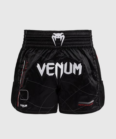 VENUM Tactical XT 泰拳短裤 - 黑/火焰红色