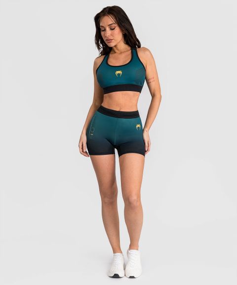 VENUM Tactical XT 女士紧身短裤 - 黑/森林绿色