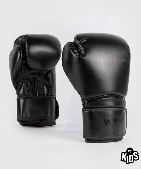 Venum Contender 1.5 儿童拳击手套 - 黑/黑色