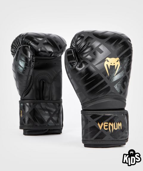 Venum Contender 1.5XT 儿童拳击手套 - 黑/金色