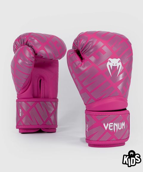 Venum Contender 1.5XT 儿童拳击手套 - 白/粉色