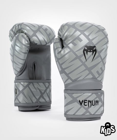 Venum Contender 1.5XT 儿童拳击手套 - 石墨灰/黑色
