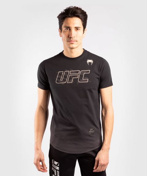 UFC｜ VENUM AUTHENTIC格斗周男士运动短袖 - 黑色