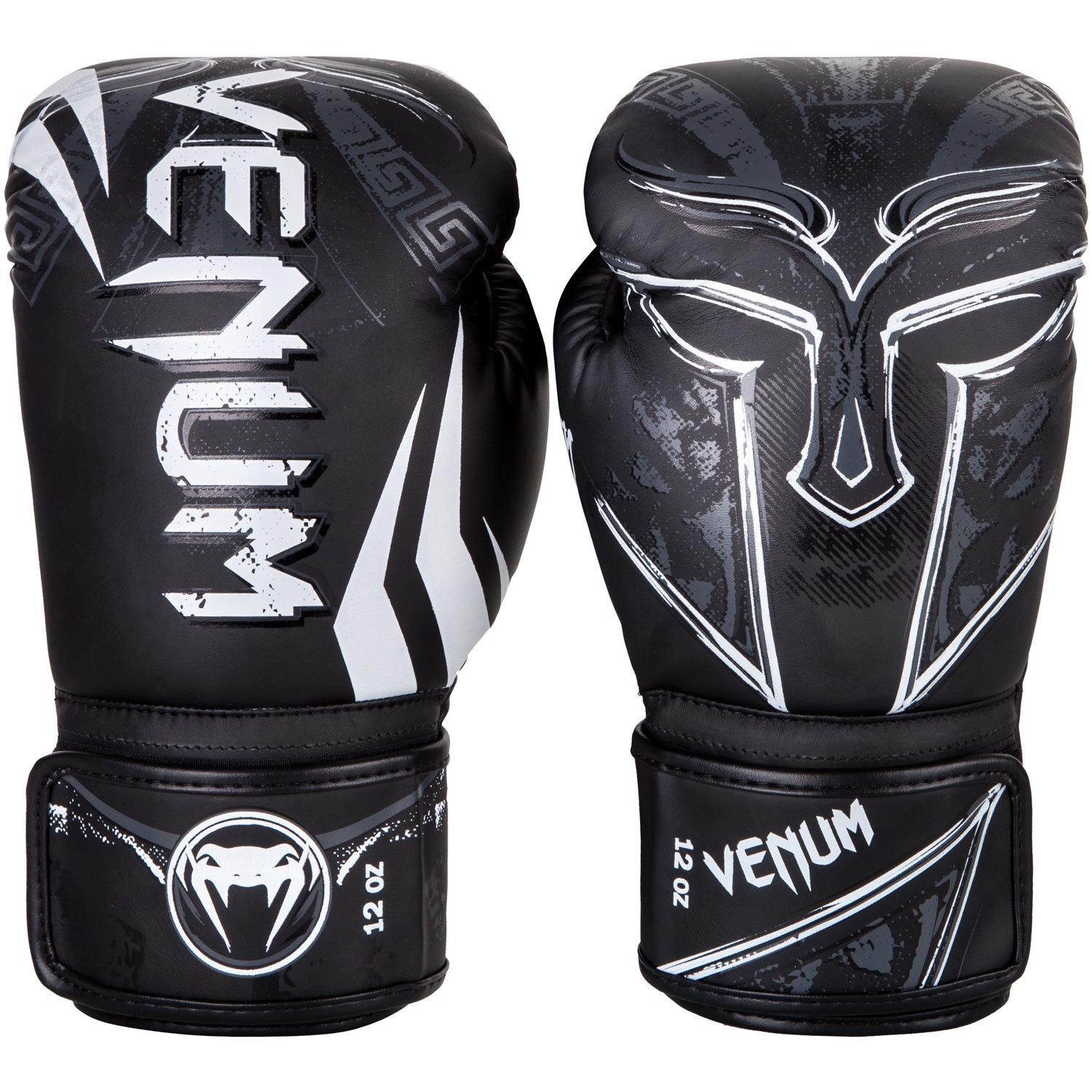 Venum Gladiator 3.0拳击手套-黑色/白色