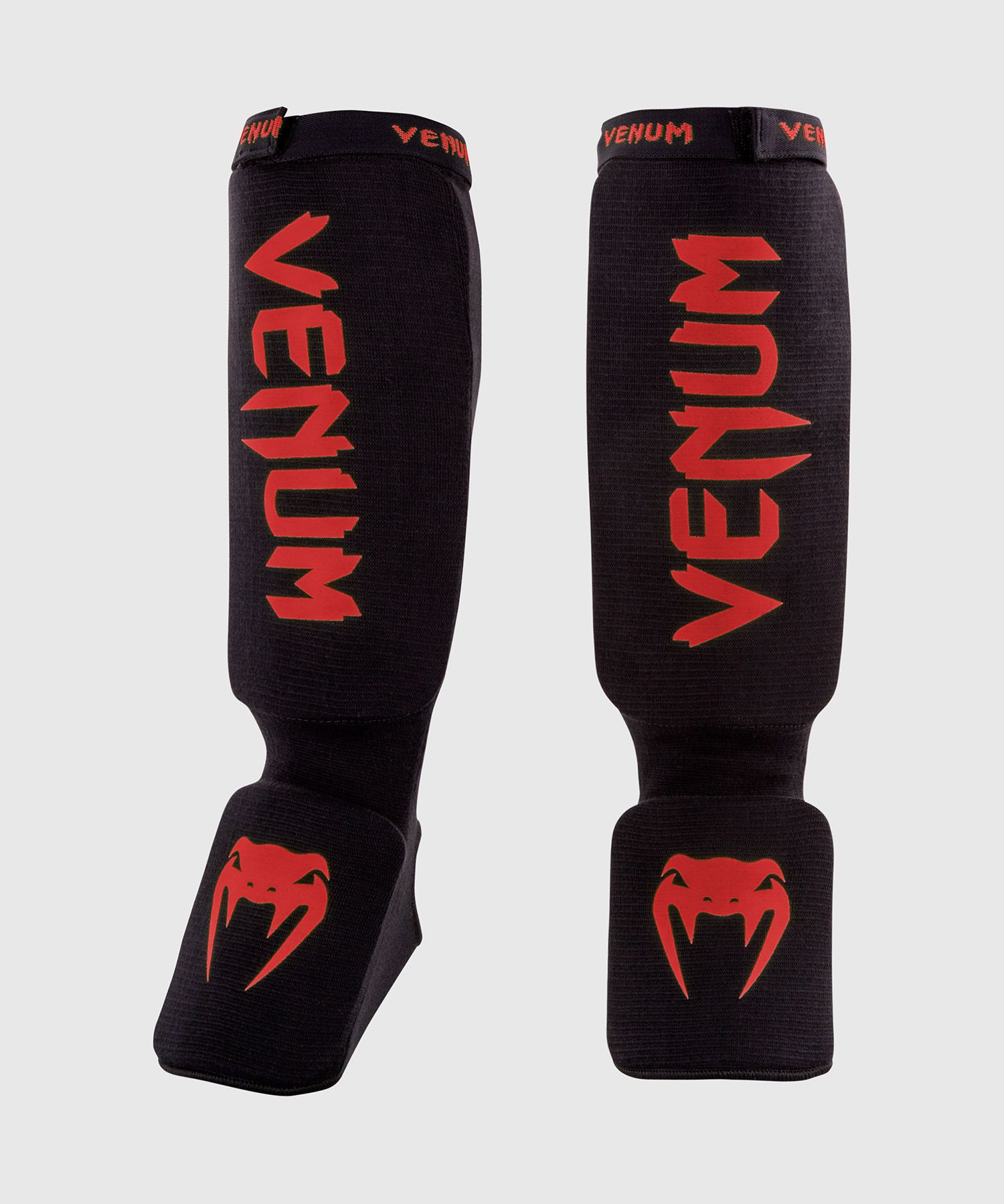 Venum Kontact 护腿 - 黑/红