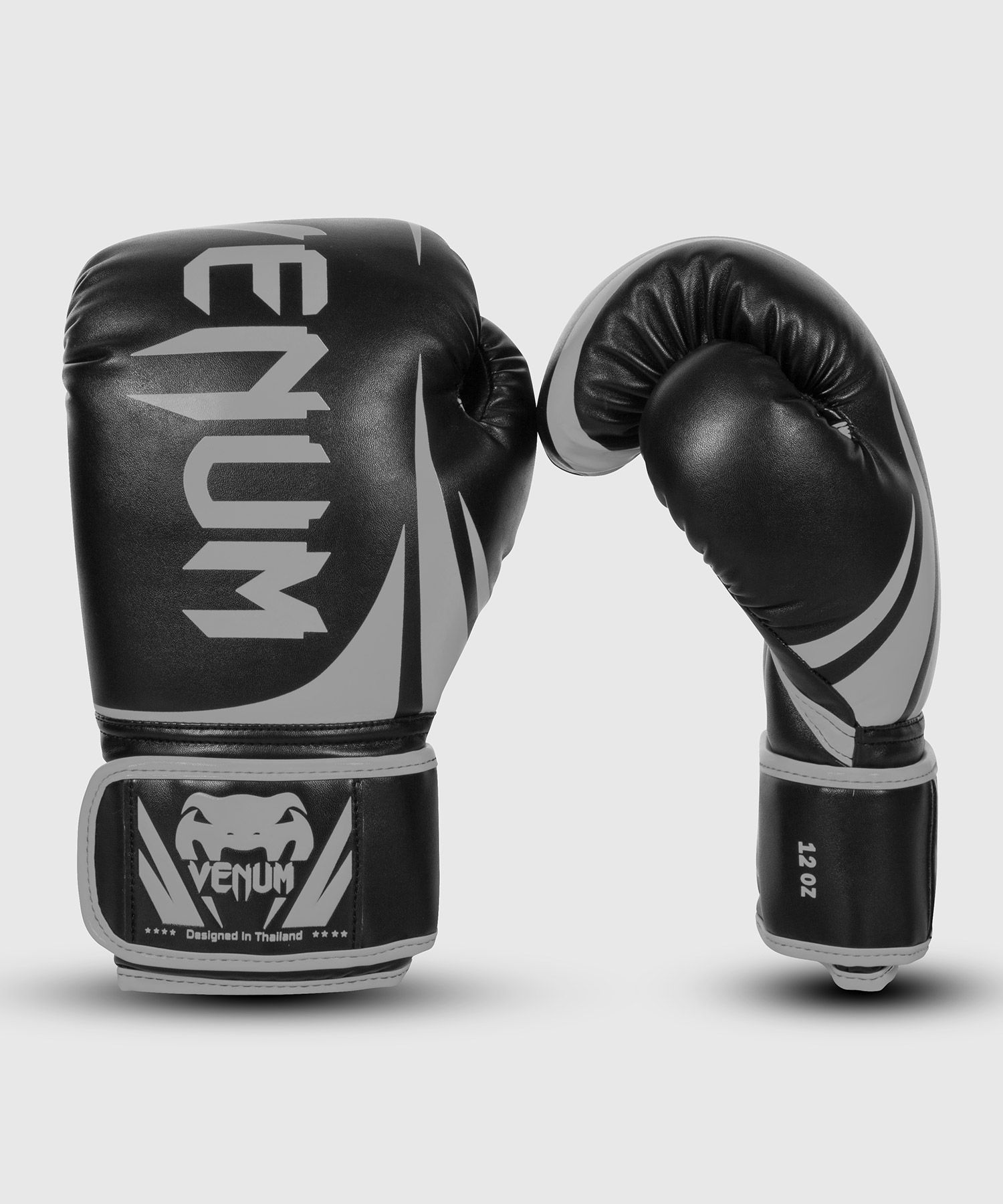 Venum Challenger 2.0 拳击手套 - 黑/灰