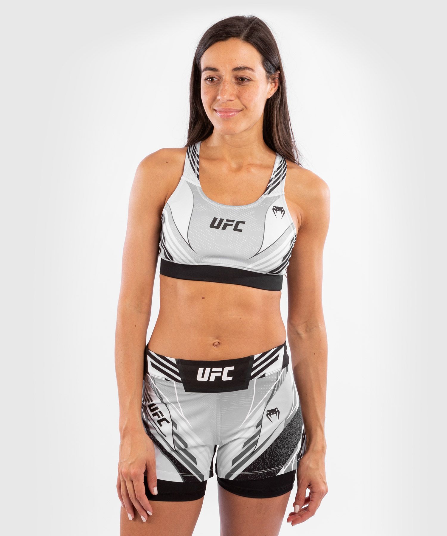 UFC｜ VENUM AUTHENTIC格斗之夜女士运动文胸 - 白色