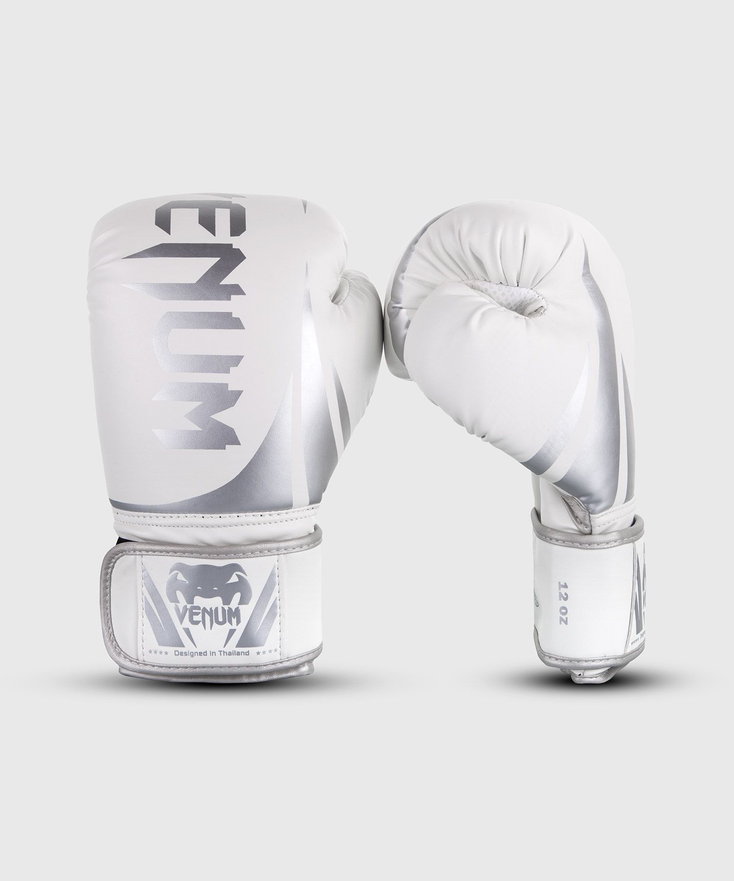 Venum Challenger 2.0 拳击手套 - 白/银