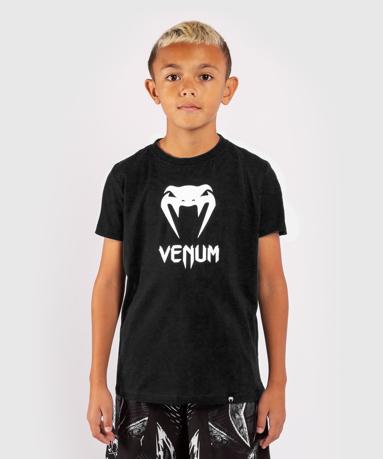Venum Classic T恤 - 儿童 - 黑