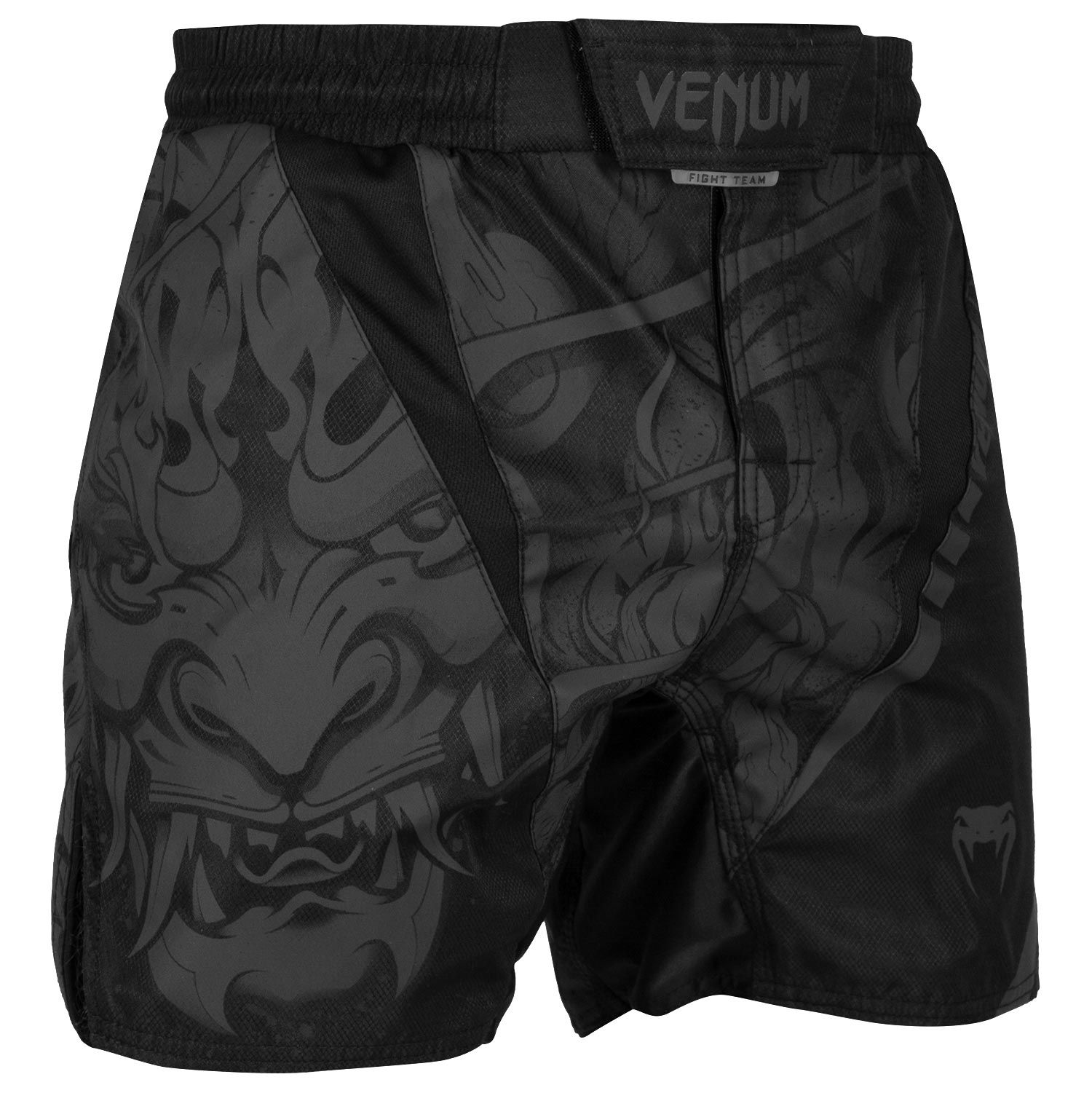 Venum Devil 搏击短裤 - 黑/黑