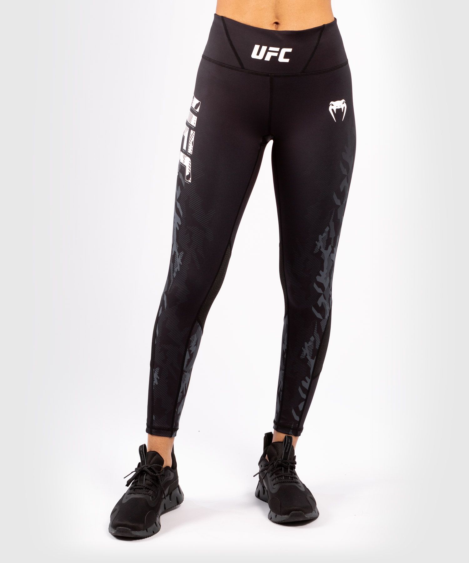 UFC｜ VENUM AUTHENTIC格斗周女士紧身裤 - 黑色