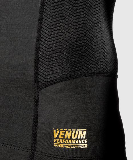 VENUM G-FIT 紧身衣 - 长袖-黑色/金色