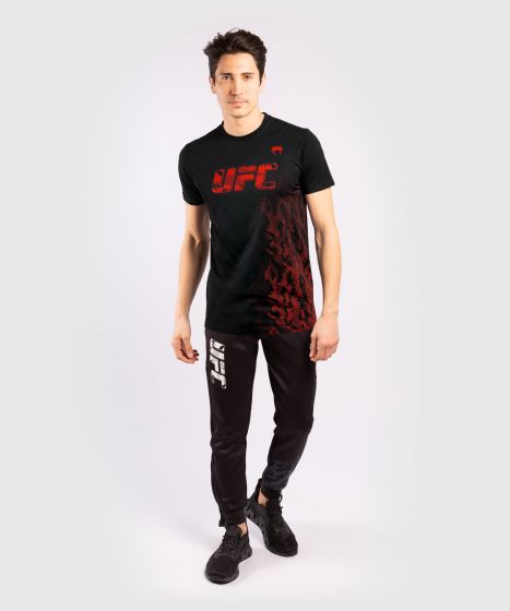 UFC｜ VENUM AUTHENTIC格斗周男士运动短袖 - 黑色