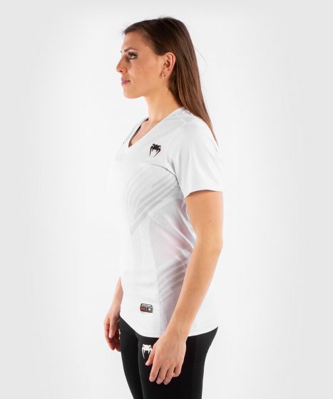 UFC｜ VENUM AUTHENTIC格斗之夜女士运动短袖 - 白色