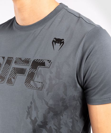 UFC｜ VENUM AUTHENTIC格斗周男士运动短袖 - 灰色