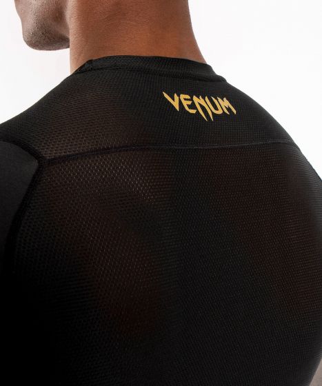 VENUM G-FIT 紧身衣 - 短袖-黑色/金色