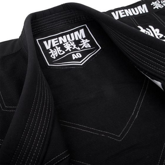 Venum Challenger 4.0 巴西柔术道服 - （含道服包）- 黑