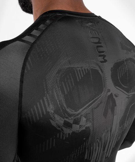 VENUM SKULL 长袖紧身衣 - 黑/黑色