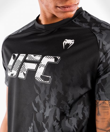 UFC｜ VENUM AUTHENTIC格斗周男士运动短袖 - 黑色