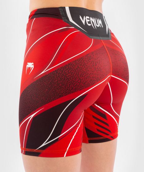 UFC｜ VENUM AUTHENTIC格斗之夜女士VALE TUDO紧身五分短裤 - 红色