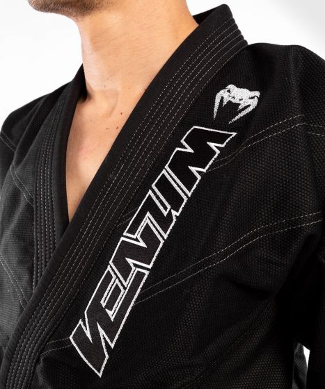 Venum Elite 3.0BJJ巴西柔术道服轻盈款 - 黑色