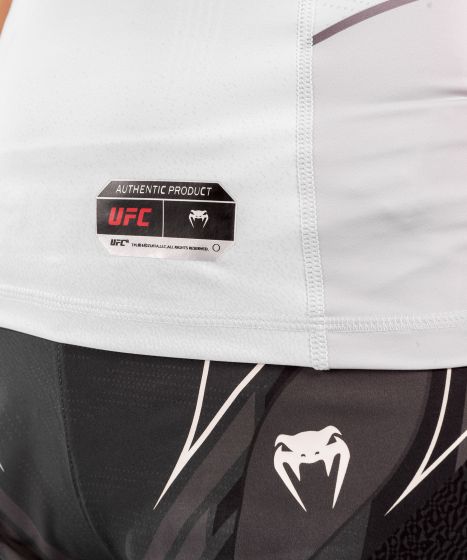 UFC｜ VENUM AUTHENTIC格斗之夜女士短袖紧身衣 - 白色