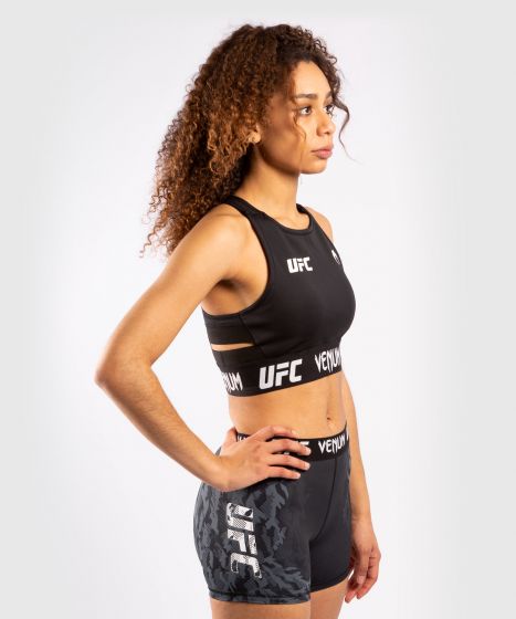 UFC｜ VENUM AUTHENTIC格斗周女士轻薄运动文胸 - 黑色