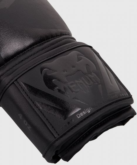 Venum Challenger 2.0 儿童拳击手套 - 黑/黑