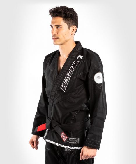 Venum Elite 3.0BJJ巴西柔术道服轻盈款 - 黑色