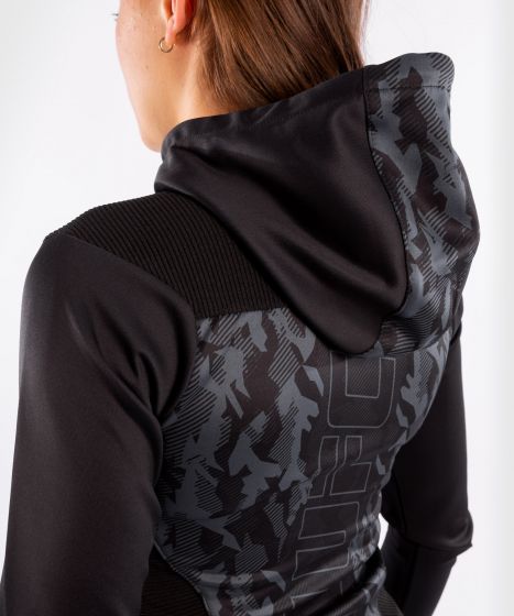 UFC｜ VENUM AUTHENTIC格斗周女士连帽外套 - 黑色
