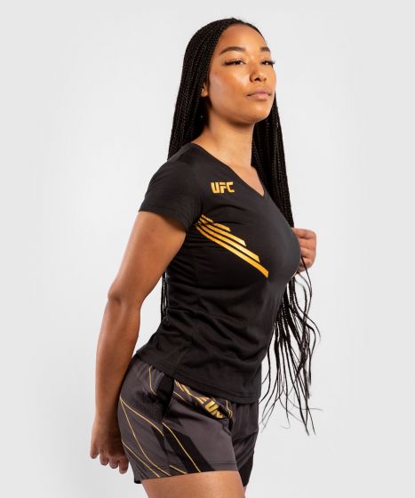 UFC｜ VENUM REPLICA女士运动短袖 - 冠军色